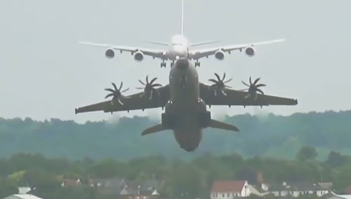 VIRAL: The Craziest Takeoff You Will Ever See | KUBL-FM