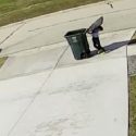 VIRAL: A Kid With a Trash Bin vs the Wind!